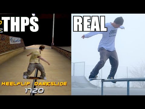 Heelflip FS Darkslide | Real Life Special Trick