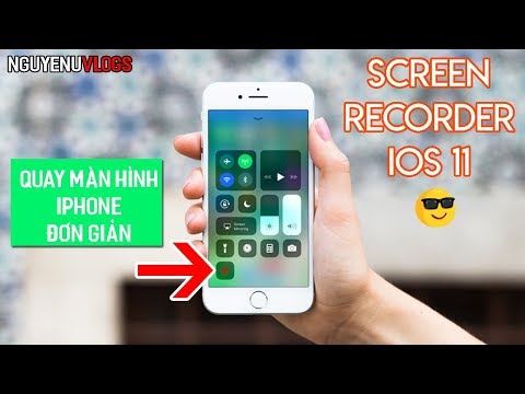 Hướng dẫn quay màn hình iPhone IOS 11 - Cực đơn giản! ( How To Enable Screen Recording iOS 11 )
