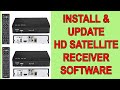 Install and update all Hd Satellite receiver Software with usb