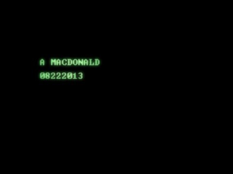 The Macdonald Files- leaked!