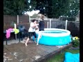 Me and Bobbie jumping in pool 2.
