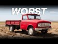 The 10 Worst Pickup Trucks Ever Made