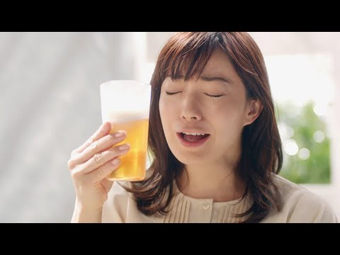 菅野美穂／キリングリーンズフリーCM+インタビュー