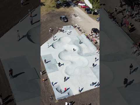Cherokee skatepark is now open to the public‼️✅ #skateboarding #iowa #skatepark