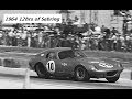 1964 12hrs of Sebring - Winners Dave MacDonald & Bob Holbert pilot Daytona Cobra Coupe to GT win