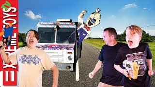 The Return of Rod the Ice Scream Man! Ultimate Ice Cream Family Battle Game!