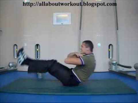 ABS Workout Упражнения на пресс (часть 4).avi