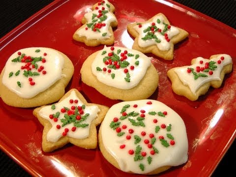 VIDEO : eggless sugar cookies with easy homemade glaze - goodness ofgoodness ofcookiesis irresistible when x'mas is around. for detailgoodness ofgoodness ofcookiesis irresistible when x'mas is around. for detailrecipeplease visit http://m ...