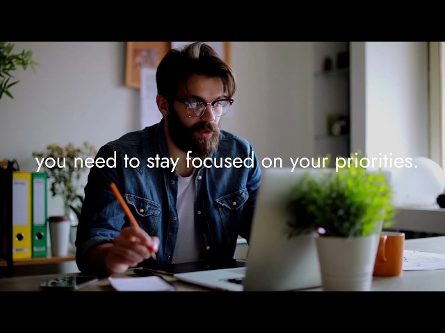 Watch Focus on your priorities, we’ll help you to work from home! on YouTube.