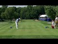 Tim Clark takes dead aim with tee shot on No. 13 at RBC Canadian