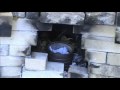 Loading Mid-front of the Wood-fired Kiln part 6c