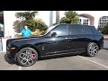 The 2020 Rolls-Royce Cullinan Black Badge Is a $480,000 Ultra...