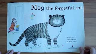 Kids Book Read Aloud Mog The Forgetful Cat By Judith Kerr