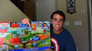 Thomas The Tank Engine Castle Quest Set Review Unboxing Toy Reviews Konas2002