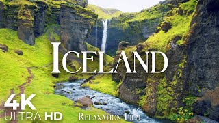 Nature In Iceland 4K • Nature Relaxation Film With Peaceful Relaxing Music And Nature Video Ultra Hd