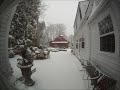Winter Storm Nemo Time lapse - 30" of snow in 38 seconds! (HD)
