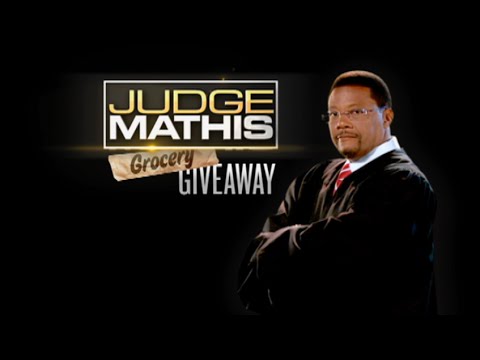 Judge Mathis Giveaway - judge mathis grocery giveaway youtube Judge Mathis Giveaway - judge mathis grocery giveaway youtube