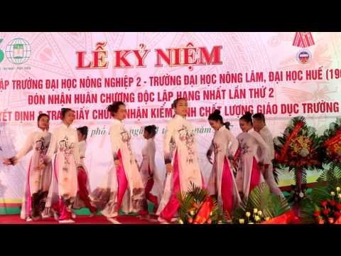 Lễ kỷ niệm 50 năm thành lập trường Đại học Nông Lâm Huế 1967 - 2017