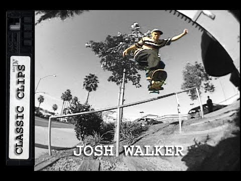 Josh Walker Skateboarding Classic Clips #119 Long Beach, CA