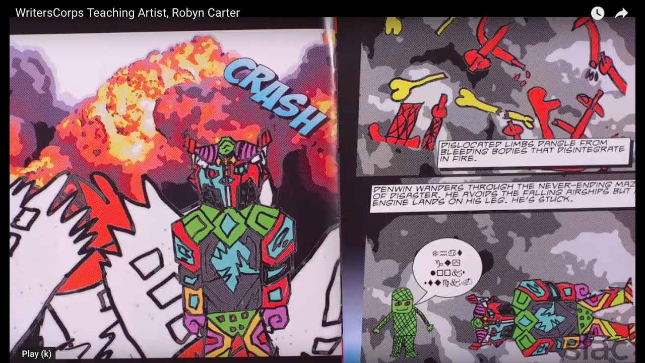 WritersCorps Teaching Artist, Robyn Carter