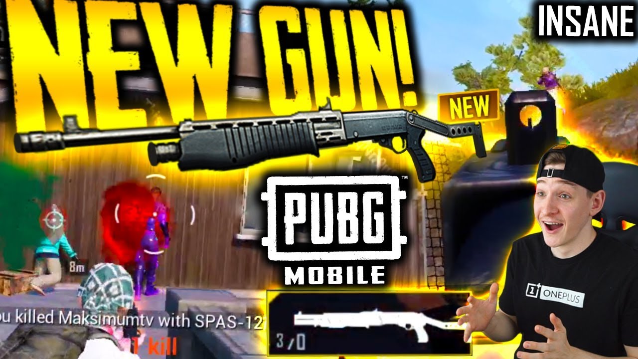 NEW GUN IN PUBG MOBILE - The "SPAS-12" is a BEAST!