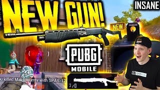 NEW GUN IN PUBG MOBILE - The "SPAS-12" is a BEAST!
