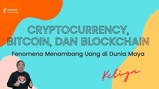Pradita VCast: Cryptocurrency, Bitcoin, dan Blockchain #3