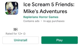 Icescream 5 Friends: Mike's Adventure Release On Playstore!! Register Now