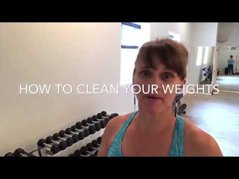 How to Clean Your Weights