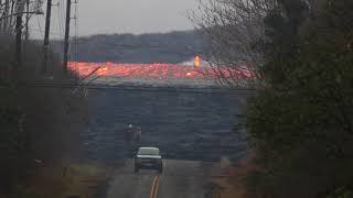 Kilaueas Fissure 8 Eruption - Lava Flow In Leilani Estates