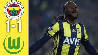 Fenerbahçe 1 - 1 Wolfsburg Hd Maç Özeti̇