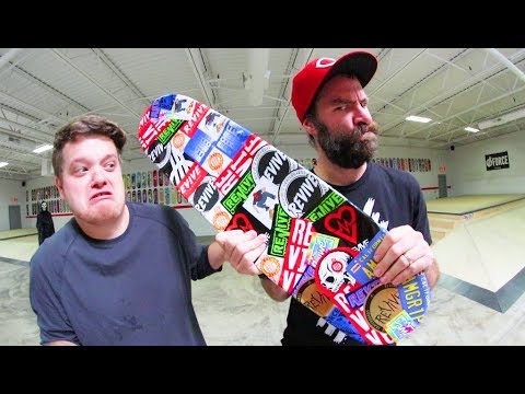 We Stickered His Grip Tape! / Warehouse Wednesday