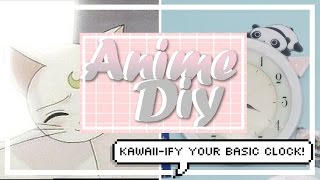 Anime DIYs ? | #1 Sailor ?Moon Artemis inspired clock