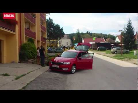 2012 Skoda Rapid — За кадром