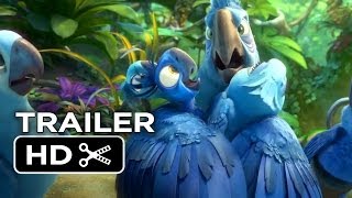Rio 2 Official Trailer - Migration Vacation (2014) - Anne Hathaway, Jesse Eisenberg Movie HD