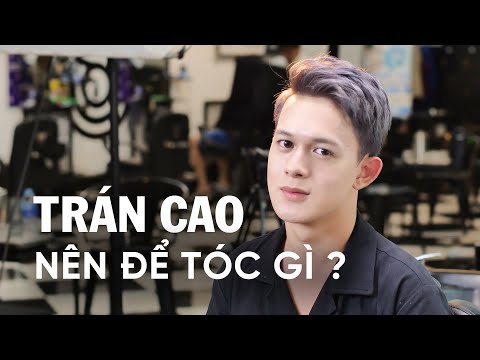 Người trán cao nên để tóc gì? Khắc phục khuyết điểm cao.