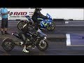 H2 vs ZX14 vs GSXR -超级摩托车拉力赛