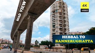 Hebbal To Bannerghatta Road View Palace Ground Cubbon Park Bangalore City Ride