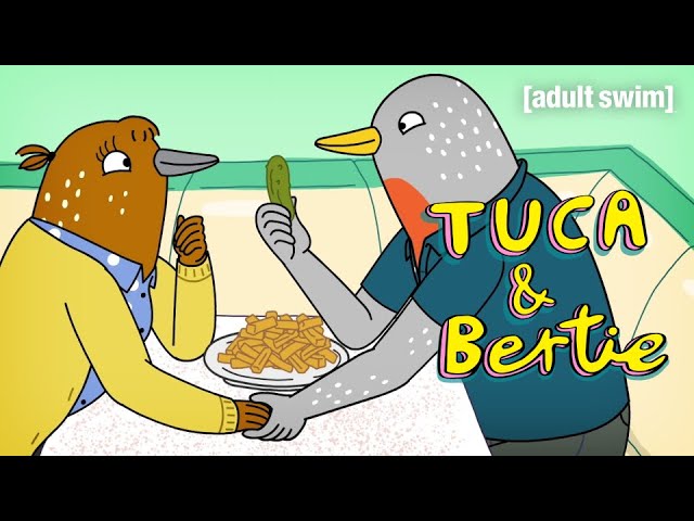 Bertie and Speckle's First Date | Tuca & Bertie | adult swim