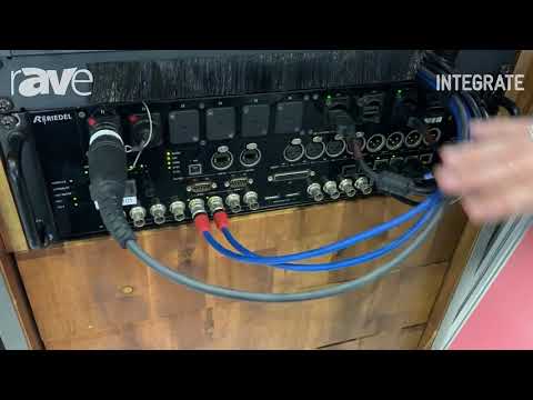 Integrate 2019: Riedel Communications Highlights MediorNet Production Infrastructure System