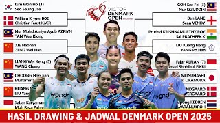Hasil Drawing & Jadwal Denmark Open 2025. Drawnya Parah Banget