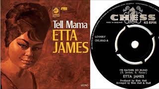 Etta James I 39 D Rather Go Blind Etta James I 39 D Rather Go Blind
