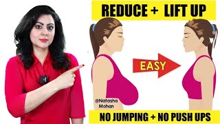 Just 1 Minute Exercise To Reduce Breast Fat Lift Up Breast Size Naturally In 14 Days