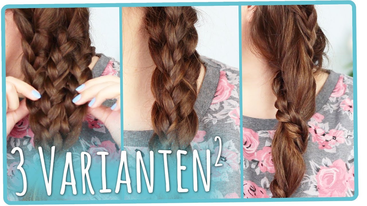 einfache frisuren lange glatte haare