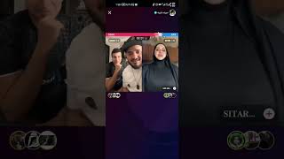 لايف حوده شيبه ومداهم وساره كامل