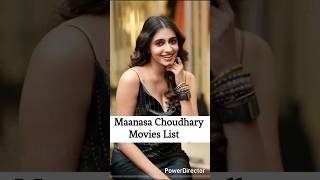 Manasa Chowdary Movies List