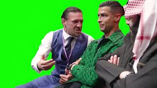 Green Screen Conor Mcgregor With Cristiano Ronaldo Meme