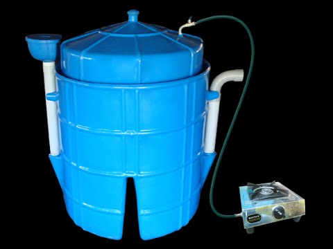 Homemade biogas Project