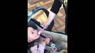 Feeding Sissy Ice Cream