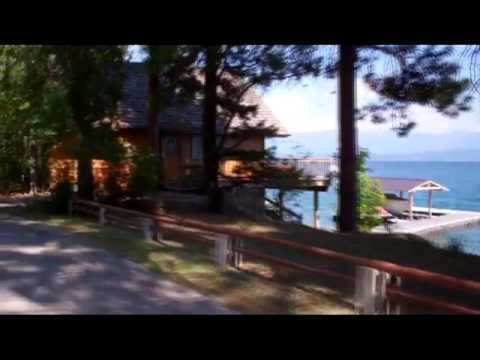 Flathead Lake Lodge on Flathead Lake Houses In Lakeside Montana